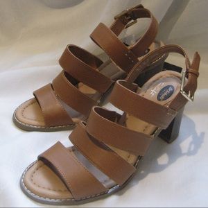 Dr. Scholl’s Tan High Heeled Sandals